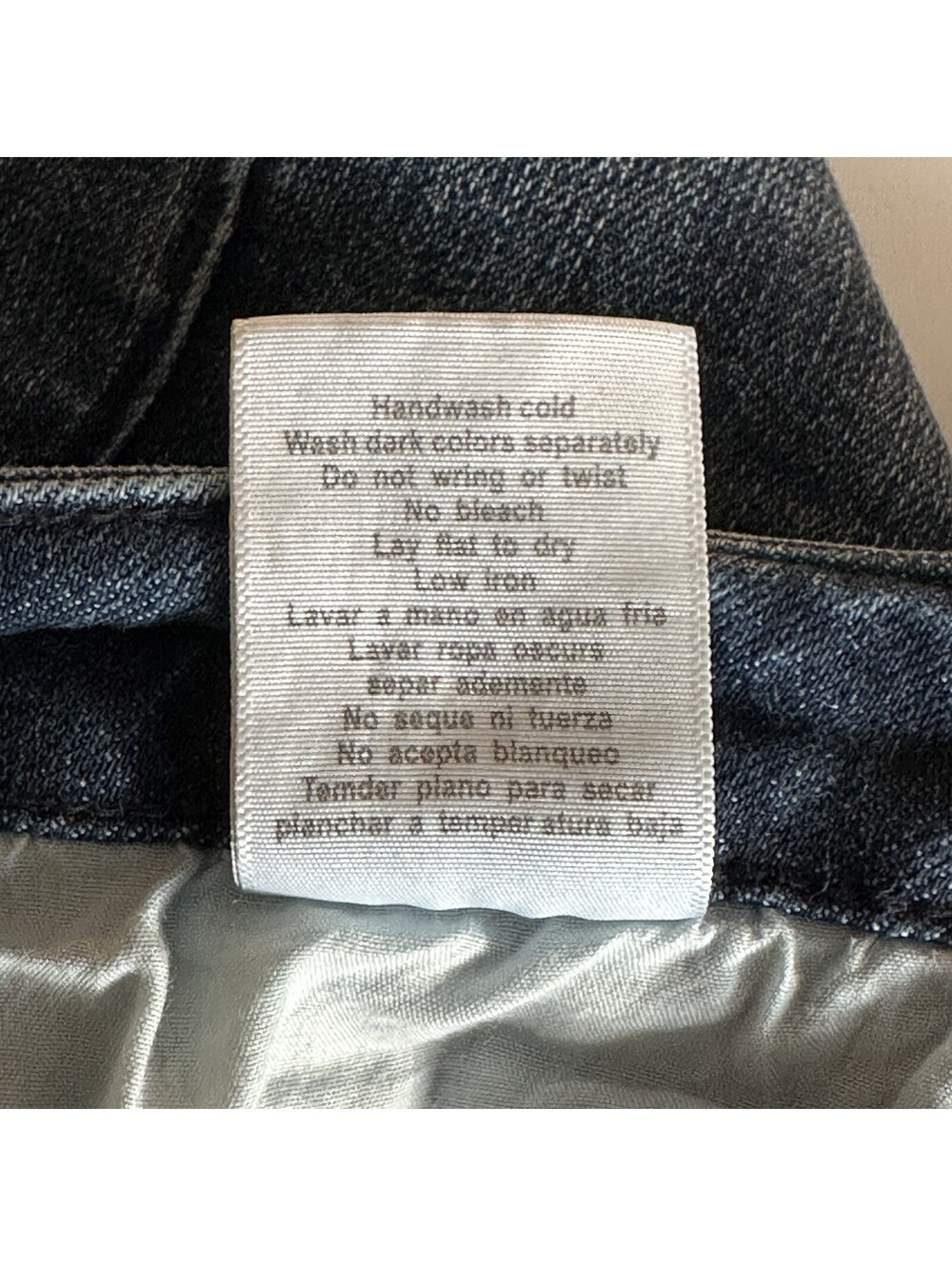 Judy Blue Women’s 9/29 Relaxed Fit Jeans Distressed Raw Hem High Rise Med Wash - Picture 5 of 12